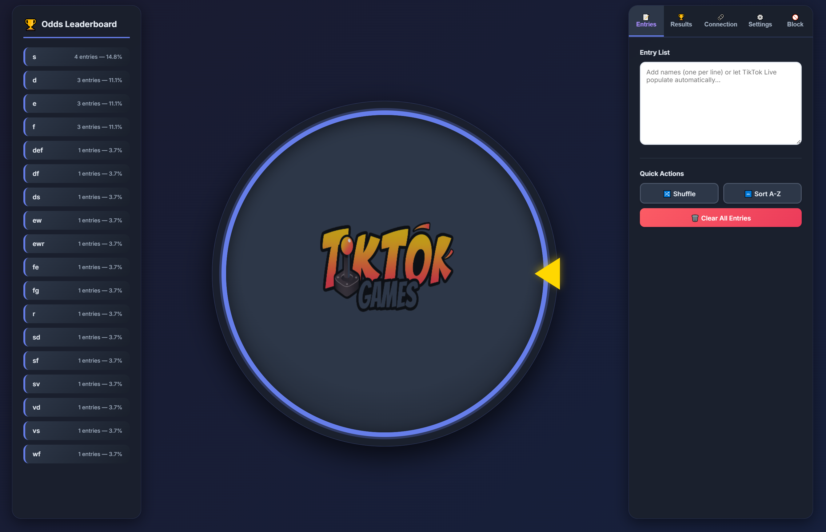 TikTokGames.co.uk - Integration Wheel Updated Preview